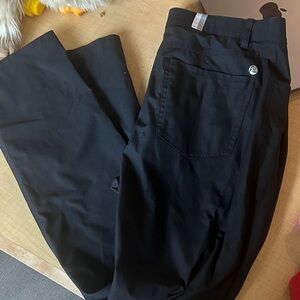 NWOT Rhoback Black Pants 32x30